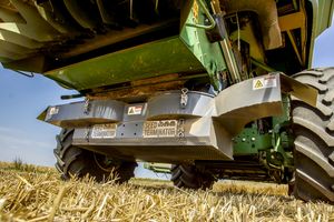 The Seed Terminator kills almost all weed seeds in the combine.